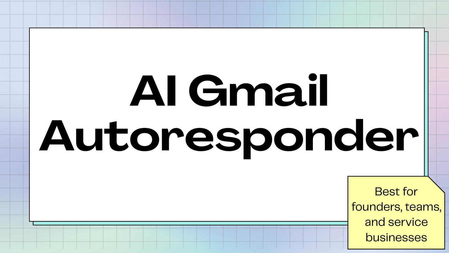 AI Gmail Autoresponder