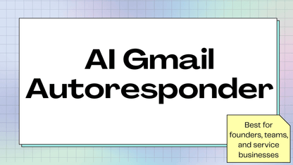 AI Gmail Autoresponder