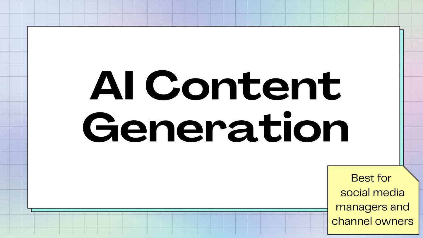 AI Content Generation
